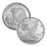 1 2 oz Walking Liberty Fractional Silver Round