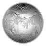 180th Anniversary of Canadian Baseball - 2018 Canada Pure Silver Convex Coin - Royal Canadian Mint