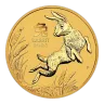 1/4 oz Gold Lunar Rabbit Coin 2023