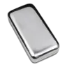 Plain 250 Gram Silver Bar