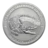 2014 Australia 1 oz Silver Saltwater Crocodile BU