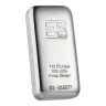 10 oz CPG Cast Silver Bullion 99.95% Pure
