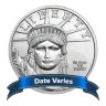 $25 American Platinum Eagle 1/4 oz Brilliant Uncirculated Random Date