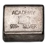 5 oz Silver Bar - Vintage 1981 Academy (Square)