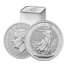 Roll of 25 - 2026 1 oz .999 Fine Silver Britannia Coin BU - King Charles III