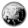 1/2 oz Silver Round - APMEX (2016 Year of the Monkey)