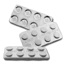 1/4 oz .999 Fine Silver - Monarch Building Block Bar - Quarter 2x4