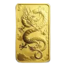 1 oz Dragon Rectangular Gold Bar