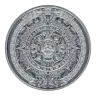 1/10 oz Silver Round | Aztec Calendar (BU)
