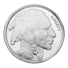 Highland Mint (HM) 1/10 Oz Buffalo Silver Round