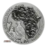 2025 Martial Eagle Rwanda African Wildlife 1oz Silver Bullion Coin