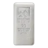 10 oz Silver Bar - Frontier Mint (Frosted Finish)
