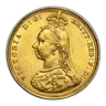 1887-1893-S Australia Gold Sovereign Victoria Jubilee AU
