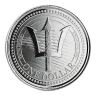 1 oz Silver Coin - Barbados Silver Trident