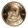 South Africa Gold Krugerrand 1 Ounce 1991