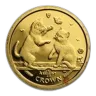 2004 Isle of Man 1/25 oz Gold Tonkinese Cat BU