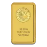 50g Gold Bar | Perth Mint with Certificate - Kangaroo