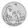 1 oz Perth Mint Lunar Horse Silver Coin
