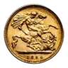 1894 Great Britain Gold Half-Sovereign Victoria Veil AU