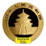 China 1/2 oz Gold Panda Coin BU (Random Date/Sealed)