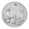 1 oz Perth Mint Tiger 2022 Silver Coin