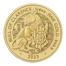 2023 Tudor Beasts Bull of Clarence 1/4oz Gold Coin