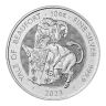 2023 U.K. 10 Pound 10 oz Silver Tudor Beast Yale of Beaufort Brilliant Uncirculated