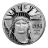 1998 $100 American Platinum Eagle 1 oz