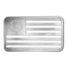 10 oz Silver Bar - U.S. Betsy Ross Flag