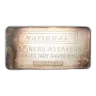 10 oz Silver Bar - National Refiners-Assayers (Canada Horizontal)
