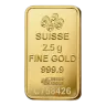 2.5g PAMP Lady Fortuna Gold Minted Bar