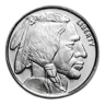 1/2 oz Silver Round - Buffalo