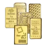 1 Gram Assorted Gold Bars (Various Mints)
