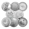 1 oz Random/Assorted Pure Silver Coins/Rounds
