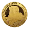 World Famous Dogs Australian Shepherd 1oz Gold Coin 2024