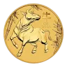 2021 1/4oz Australian Gold Lunar: Year of the Ox