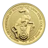 2021 1/4 oz Gold Britain Queen's Beasts: The White Greyhound