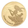 2021 South Korea 1 Oz Gold ZI:SIN Taurus (BU)