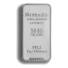 1kg Baird & Co Platinum Minted Bar