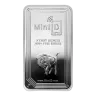 MintID 5 oz Silver Buffalo Bar (BU, AES-128 Encrypted)
