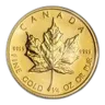 1985 Canada 1/4 oz Gold Maple Leaf BU