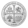 2019 San Antonio Missions ATB 5 oz Silver Coin - America The Beautiful