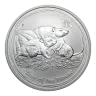 2008 Series II - Year of the Mouse Perth Mint Lunar 1 oz Silver Bullion Coin