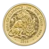 2023 GB 1 oz Gold The Royal Tudor Beasts The Bull of Clarence BU
