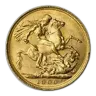1900-M Australia Gold Sovereign Victoria Veil Head BU