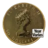 1 oz .999 Gold Maple Leaf (Year Varies)