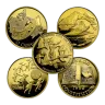 1977-1986 Canada 1/2 oz Gold Coin $100 (22k)