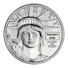 American Platinum Eagle (1/4 oz) $25 - BU - Random Date