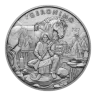 Silver Legendary Warrior Geronimo Round 1oz