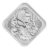 Royal UK Mint Silver Britannia and Liberty Bar 1oz